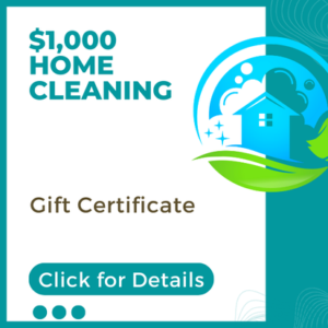 Gift Certificate House Cleaning