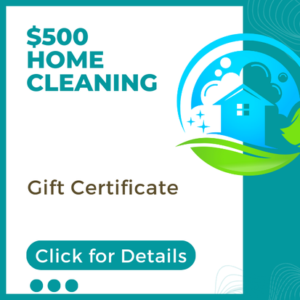 Gift Certificate House Cleaning
