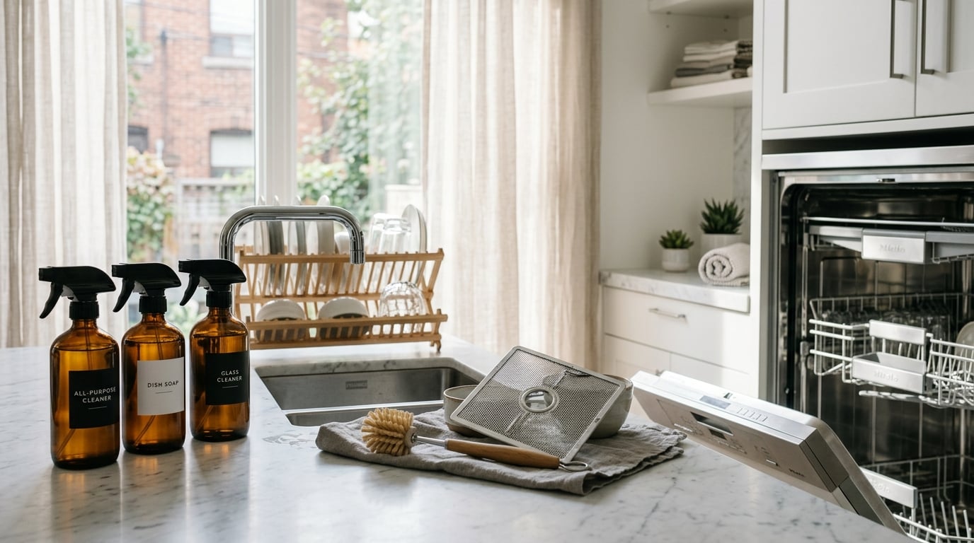 how to clean dishwasher filter