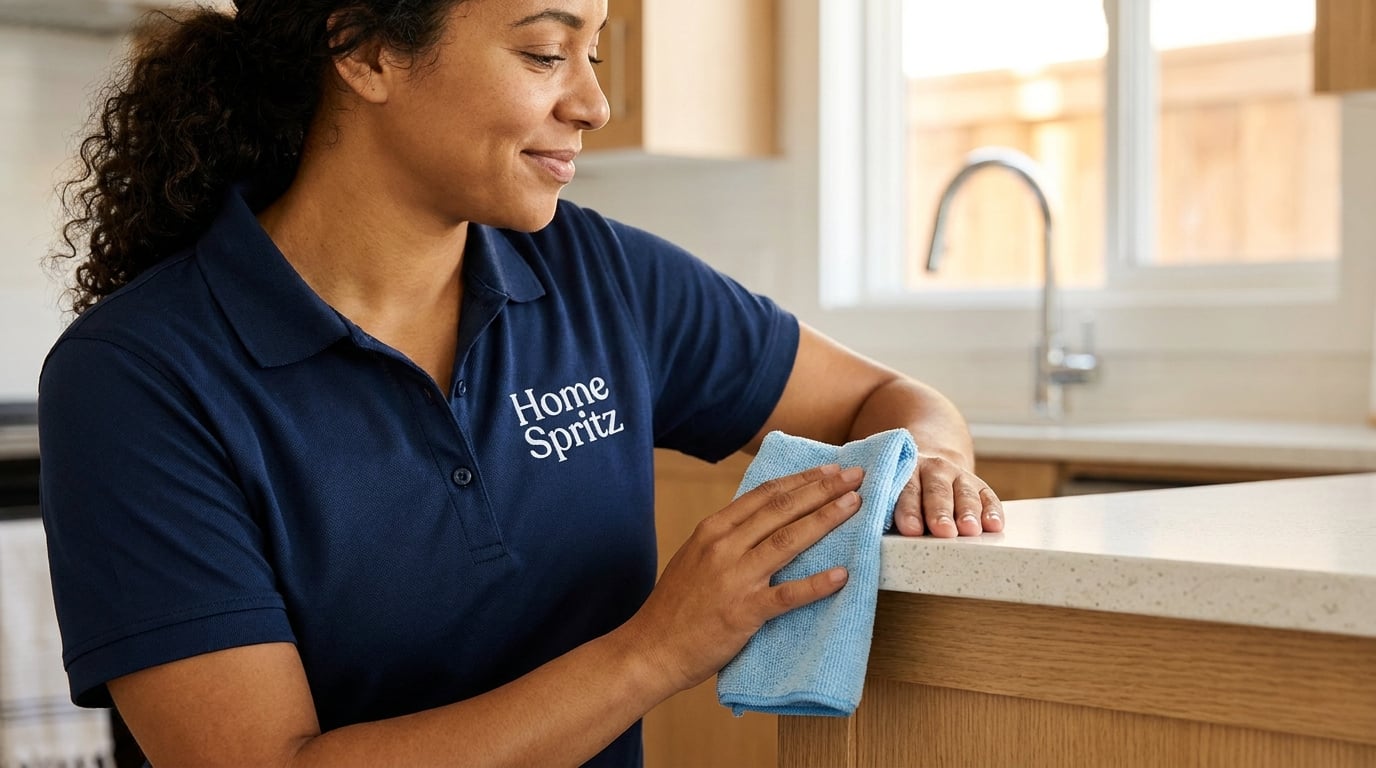 Professional home cleaner performing hypoallergenic home cleaning tips ottawa services in a modern Canadian residence
